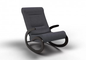 Кресло-качалка Мальта ткань графит в Губкинском - gubkinskij.mebel-tymen.ru | фото