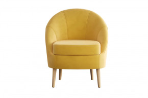 Кресло Комо Модель 005 Велюр Ультра Мустард в Губкинском - gubkinskij.mebel-tymen.ru | фото