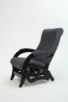 Кресло маятниковое Амелия,ткань графит в Губкинском - gubkinskij.mebel-tymen.ru | фото