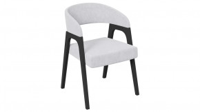 Кресло «Техас 1» Черное дерево, тк. №210 Велюр Jercy silver в Губкинском - gubkinskij.mebel-tymen.ru | фото