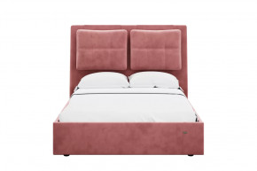 Кровать 1400 Эстер 311 Велюр Ультра коралл в Губкинском - gubkinskij.mebel-tymen.ru | фото