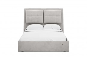 Кровать 1400 Эстер 311 Велюр Ультра Смог в Губкинском - gubkinskij.mebel-tymen.ru | фото