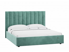 Кровать 1800 Ингрид 312 Велюр Ультра Минт в Губкинском - gubkinskij.mebel-tymen.ru | фото