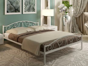 Кровать Ангелина Plus белая в Губкинском - gubkinskij.mebel-tymen.ru | фото