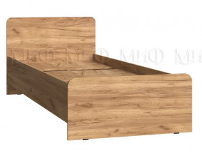 Кровать Челси Color Дуб крафт в Губкинском - gubkinskij.mebel-tymen.ru | фото