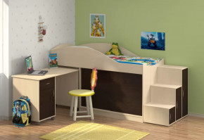 Кровать-чердак Дюймовочка-3 в Губкинском - gubkinskij.mebel-tymen.ru | фото