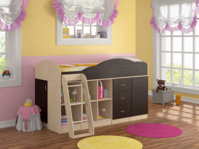 Кровать-чердак Дюймовочка-5.4 в Губкинском - gubkinskij.mebel-tymen.ru | фото