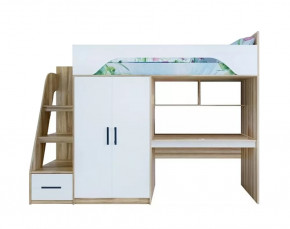 Кровать-чердак Тея Ясень Ярофф в Губкинском - gubkinskij.mebel-tymen.ru | фото