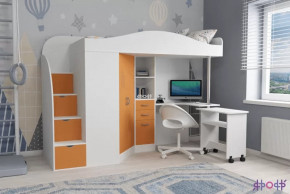 Кровать-чердак Юниор 4 Ярофф в Губкинском - gubkinskij.mebel-tymen.ru | фото