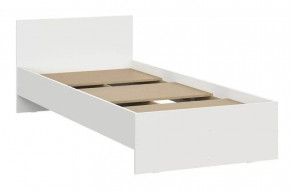 Кровать  Денвер 0,9х2,0 SAFE Белый в Губкинском - gubkinskij.mebel-tymen.ru | фото