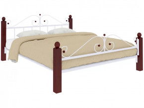 Кровать Диана Lux plus белая в Губкинском - gubkinskij.mebel-tymen.ru | фото