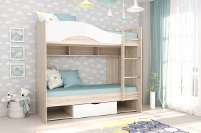 Кровать двухъярусная Галактика в Губкинском - gubkinskij.mebel-tymen.ru | фото