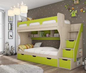 Кровать двухъярусная "Киви" №1 в Губкинском - gubkinskij.mebel-tymen.ru | фото