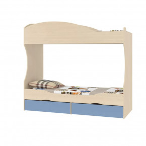 Кровать двухъярусная с лестницей Дельта-20 в Губкинском - gubkinskij.mebel-tymen.ru | фото