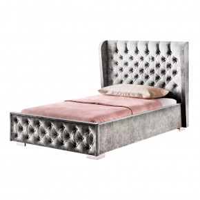 Кровать Франческа 1,2м под подъемный механизм Графит в Губкинском - gubkinskij.mebel-tymen.ru | фото