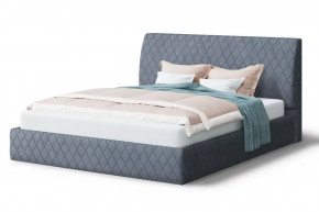 Кровать Хилтон, 2000*1400 мм, серый в Губкинском - gubkinskij.mebel-tymen.ru | фото