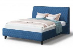 Кровать Хилтон, 2000*1800 мм, синий в Губкинском - gubkinskij.mebel-tymen.ru | фото
