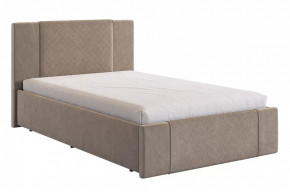Кровать (каркас) Хлоя 120х200 см латте (велюр) в Губкинском - gubkinskij.mebel-tymen.ru | фото