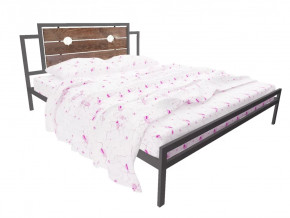 Кровать Инесса черная в Губкинском - gubkinskij.mebel-tymen.ru | фото