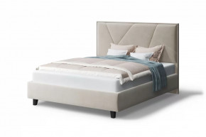 Кровать Ингрид, 1200*2000 мм, на опорах, бежевый в Губкинском - gubkinskij.mebel-tymen.ru | фото
