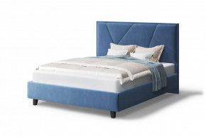 Кровать Ингрид, 1200*2000 мм, на опорах, синий в Губкинском - gubkinskij.mebel-tymen.ru | фото
