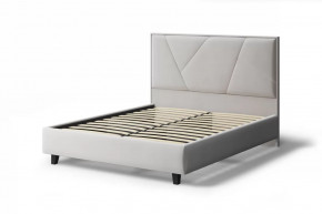 Кровать Ингрид, 1400*2000 мм, на опорах, бежевый в Губкинском - gubkinskij.mebel-tymen.ru | фото