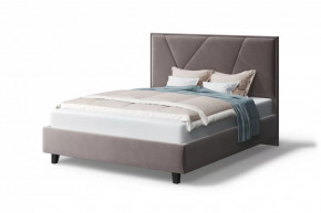 Кровать Ингрид, 1400*2000 мм, на опорах, кофе в Губкинском - gubkinskij.mebel-tymen.ru | фото