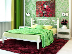 Кровать Каролина Lux белая в Губкинском - gubkinskij.mebel-tymen.ru | фото