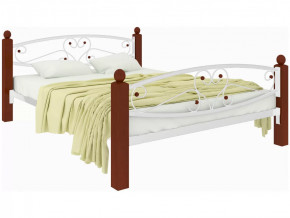 Кровать Каролина Lux plus белая в Губкинском - gubkinskij.mebel-tymen.ru | фото