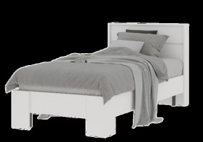 Кровать КР 01 Хелен Белый в Губкинском - gubkinskij.mebel-tymen.ru | фото