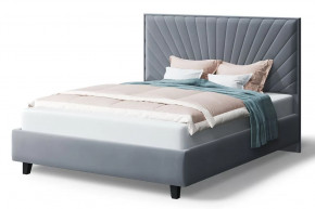 Кровать Леона, 2000*1600 мм, серый в Губкинском - gubkinskij.mebel-tymen.ru | фото