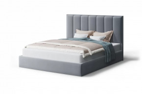 Кровать Лина, 1800*2000 мм, серый в Губкинском - gubkinskij.mebel-tymen.ru | фото