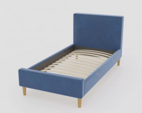 Кровать Линси 900 Синий в Губкинском - gubkinskij.mebel-tymen.ru | фото