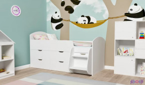 Кровать Малыш 7 Ярофф в Губкинском - gubkinskij.mebel-tymen.ru | фото