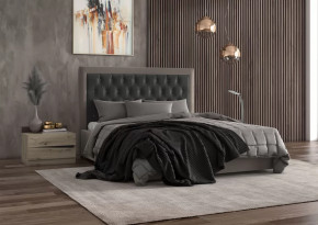 Кровать Мартина с пуговицами 1600 в Губкинском - gubkinskij.mebel-tymen.ru | фото