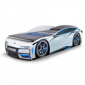 Кровать-машина Little Kiddy с объемным бампером в Губкинском - gubkinskij.mebel-tymen.ru | фото