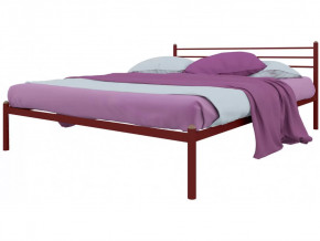 Кровать Милана красная в Губкинском - gubkinskij.mebel-tymen.ru | фото