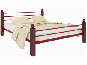 Кровать Милана Lux Plus красная в Губкинском - gubkinskij.mebel-tymen.ru | фото