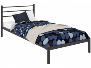 Кровать Милана Мини чёрная в Губкинском - gubkinskij.mebel-tymen.ru | фото