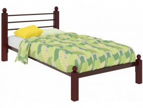 Кровать Милана Мини Lux коричневая в Губкинском - gubkinskij.mebel-tymen.ru | фото