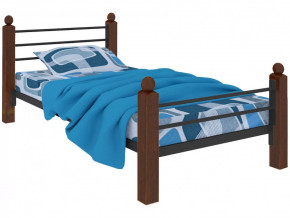 Кровать Милана мини Lux Plus чёрная в Губкинском - gubkinskij.mebel-tymen.ru | фото