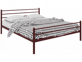 Кровать Милана Plus коричневая в Губкинском - gubkinskij.mebel-tymen.ru | фото