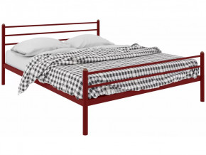 Кровать Милана Plus красная в Губкинском - gubkinskij.mebel-tymen.ru | фото