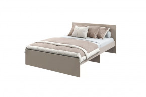 Кровать "МОНА" 2000*1400мм, (без матраса), ЛДСП кашемир (ламели) в Губкинском - gubkinskij.mebel-tymen.ru | фото