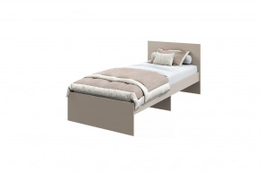 Кровать "МОНА" 2000* 900мм, (без матраса), ЛДСП кашемир (ламели) в Губкинском - gubkinskij.mebel-tymen.ru | фото