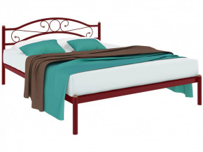 Кровать Надежда красная в Губкинском - gubkinskij.mebel-tymen.ru | фото