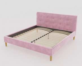 Кровать Пайли 1200 Розовый в Губкинском - gubkinskij.mebel-tymen.ru | фото