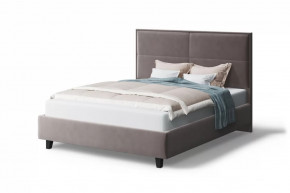 Кровать Скай, 1400*2000 мм, на опорах, кофе в Губкинском - gubkinskij.mebel-tymen.ru | фото