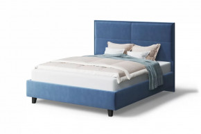 Кровать Скай, 1400*2000 мм, на опорах, синий в Губкинском - gubkinskij.mebel-tymen.ru | фото