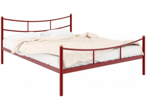 Кровать София Plus красная в Губкинском - gubkinskij.mebel-tymen.ru | фото